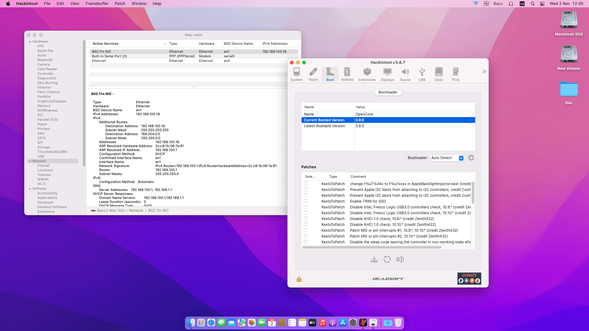 OPS Computer Mini PC [CoffeeLake   Intel UHD 630]   OpenCore 8